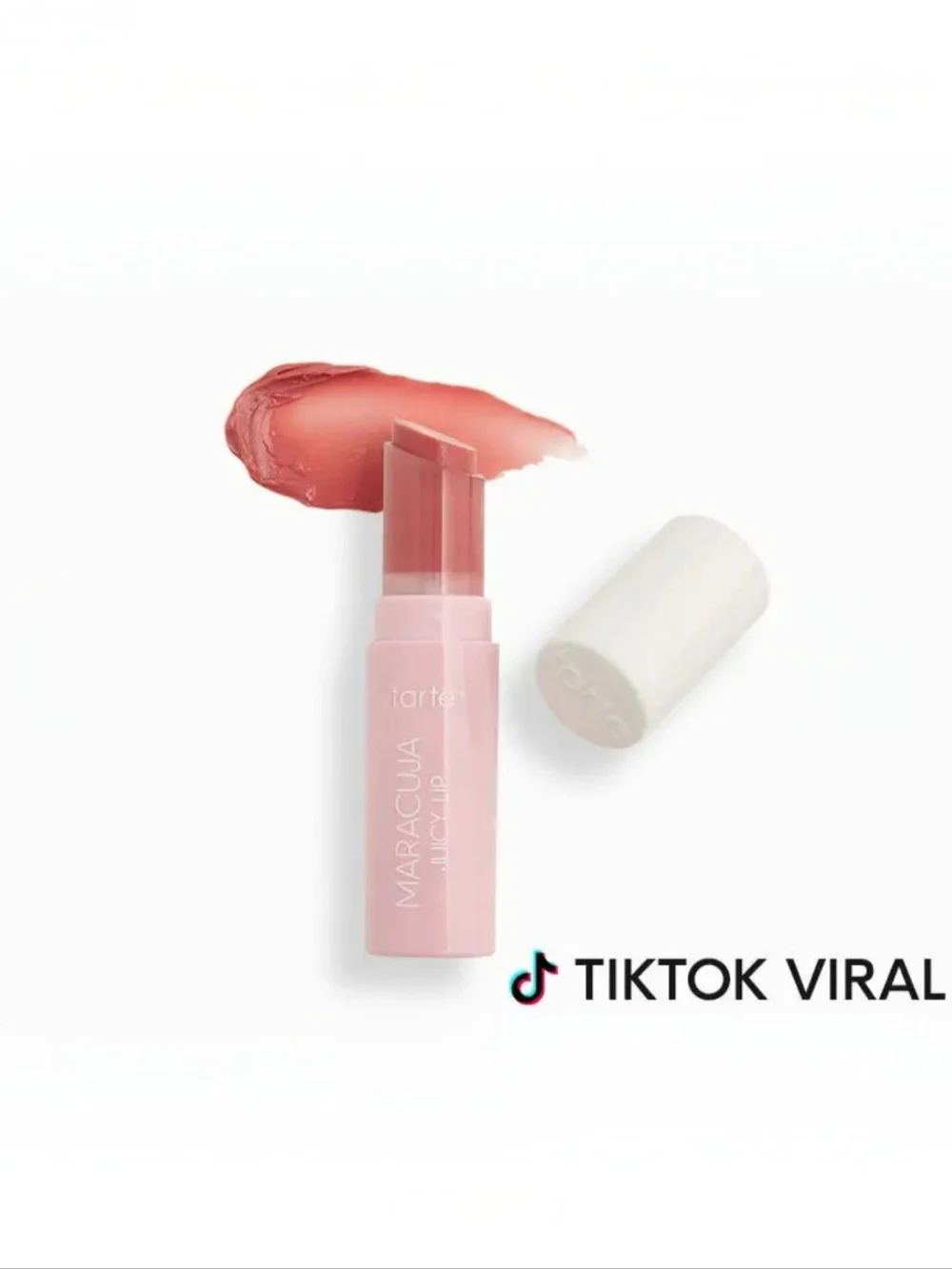 TARTE Maracuja Juicy Lip Balm Gloss In Rose (Soft Rosy Pink) Deluxe Mini - NEW